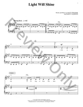 Light Will Shine piano sheet music cover